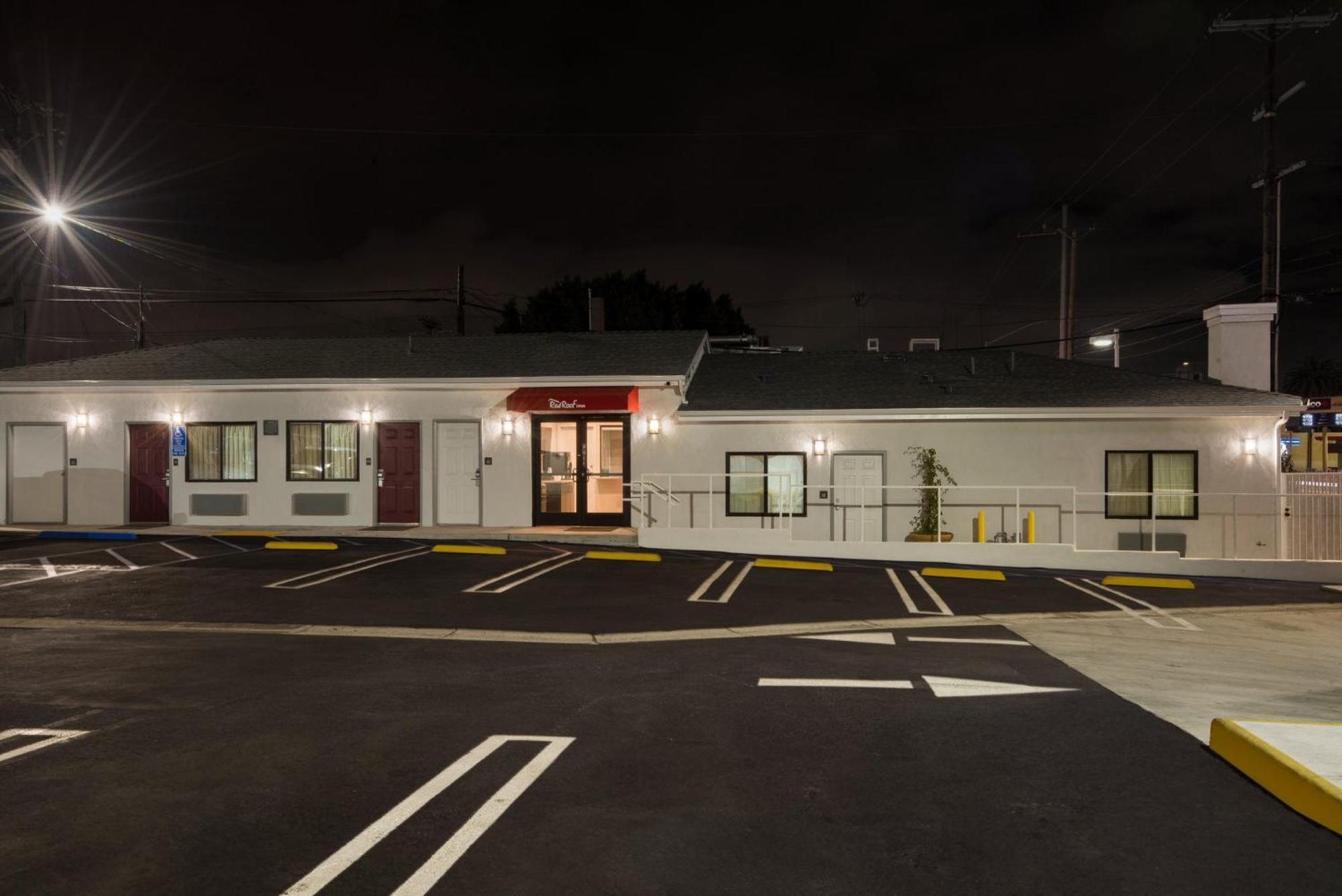 Red Roof Inn Carson - Wilmington, Ca ロサンゼルス エクステリア 写真