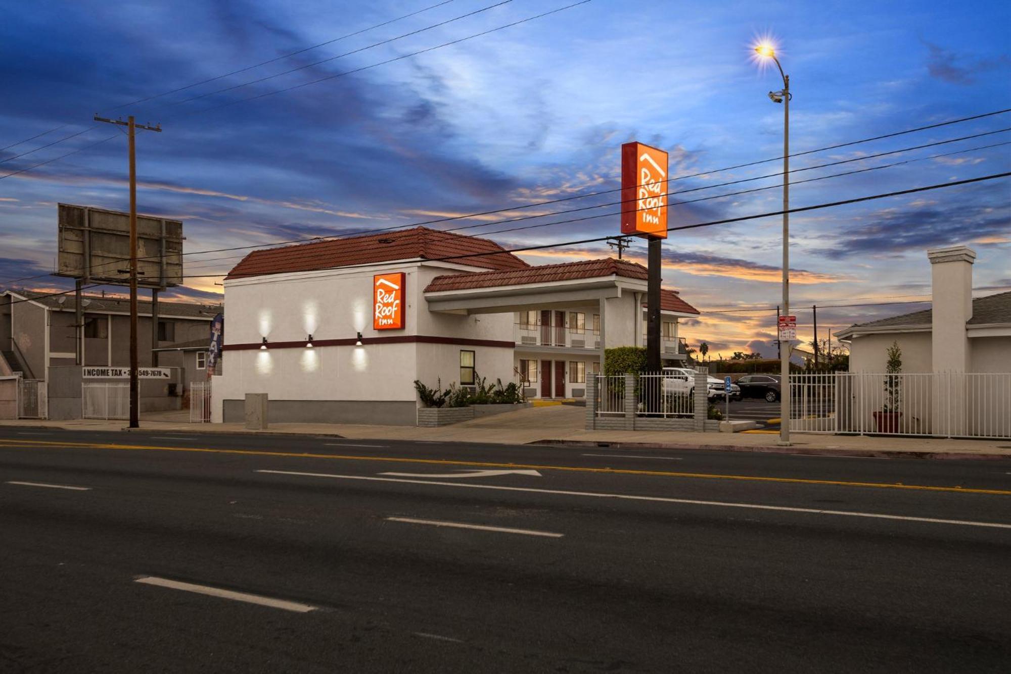Red Roof Inn Carson - Wilmington, Ca ロサンゼルス エクステリア 写真