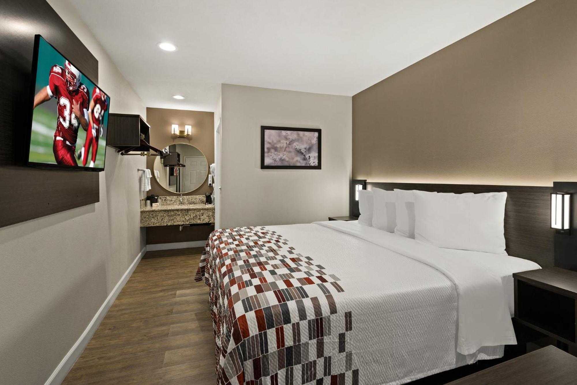Red Roof Inn Carson - Wilmington, Ca ロサンゼルス エクステリア 写真