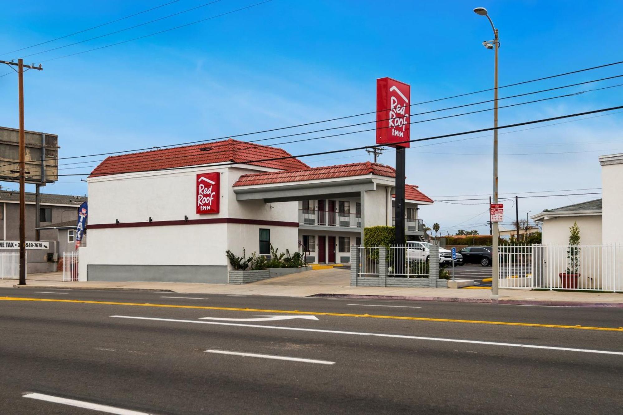 Red Roof Inn Carson - Wilmington, Ca ロサンゼルス エクステリア 写真