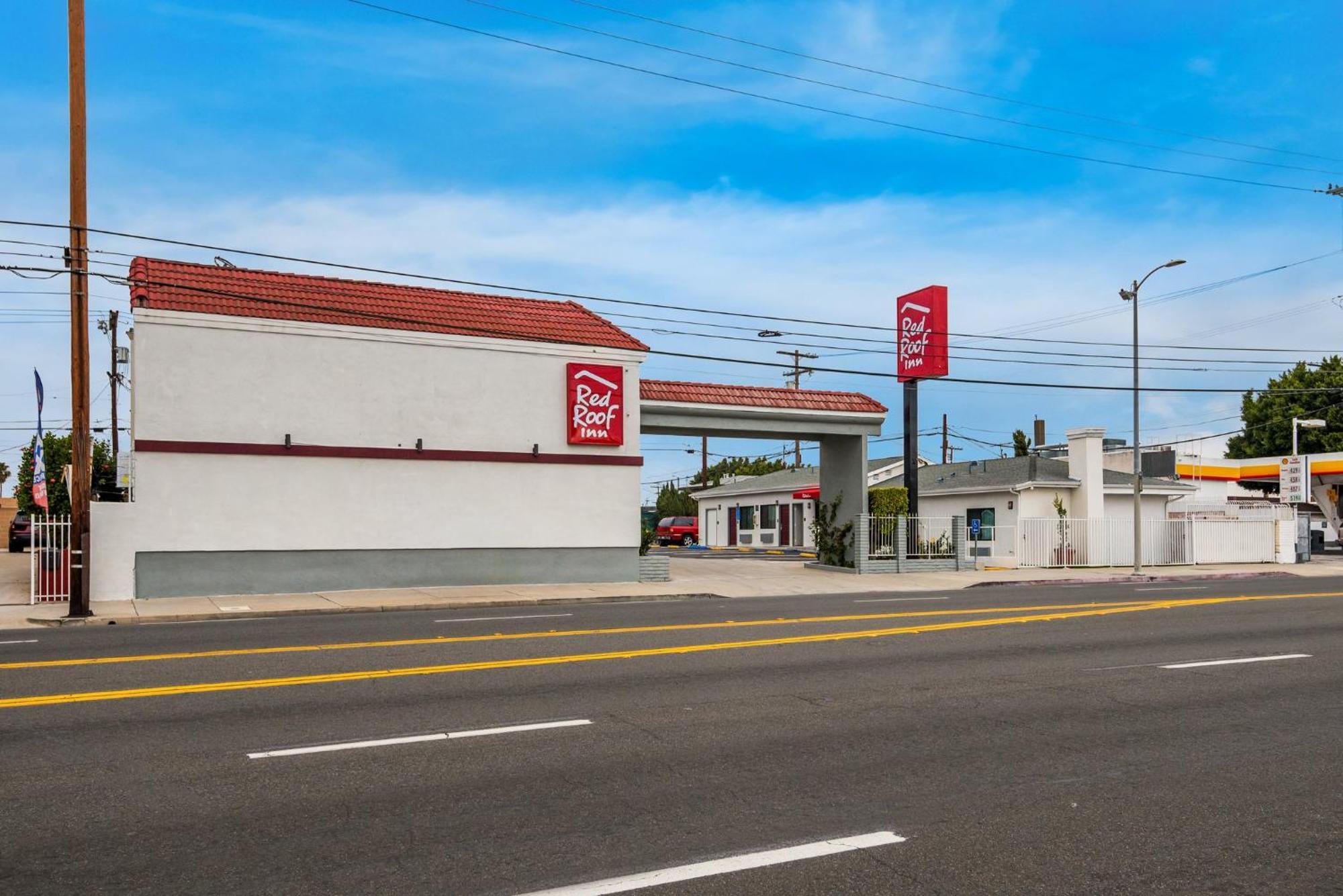 Red Roof Inn Carson - Wilmington, Ca ロサンゼルス エクステリア 写真