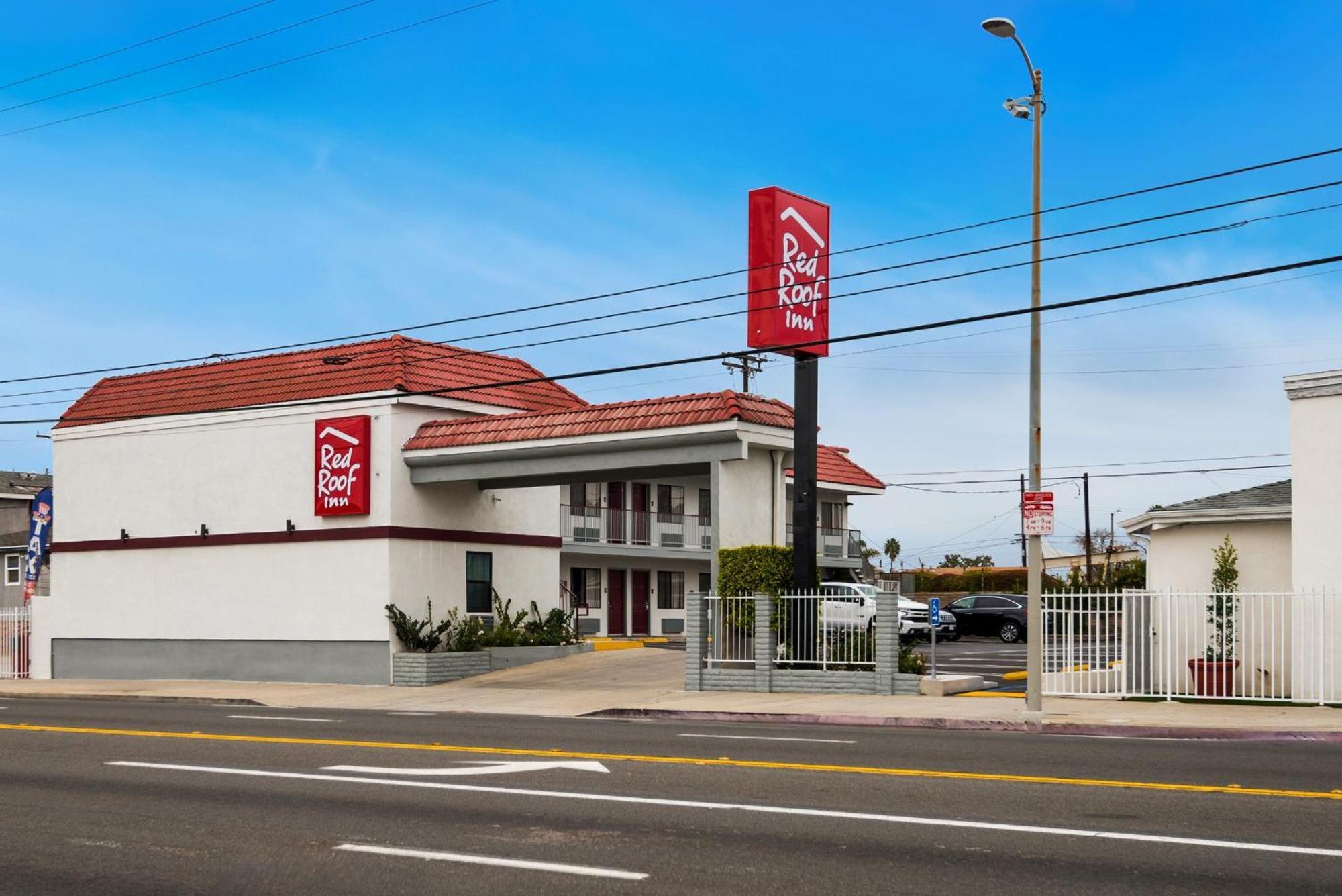 Red Roof Inn Carson - Wilmington, Ca ロサンゼルス エクステリア 写真